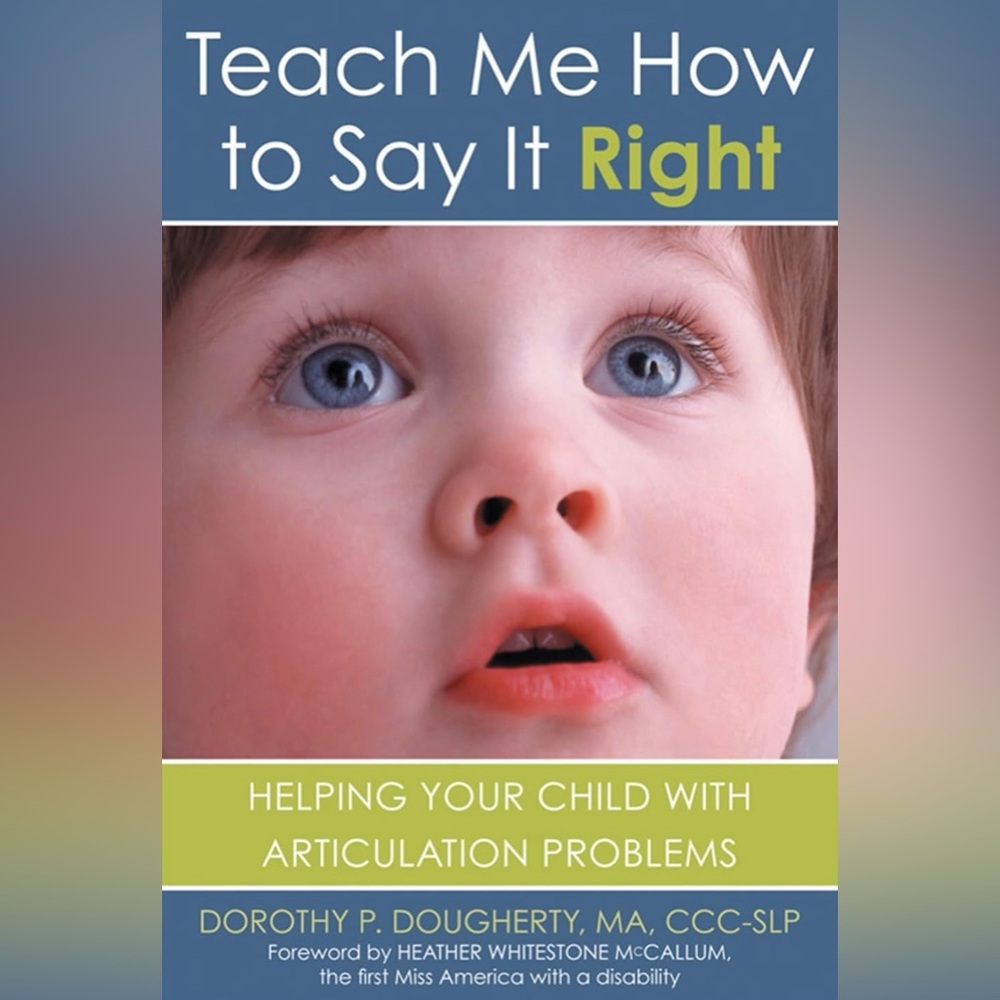 🌹🌹“Teach me to say it right” by Dorothy P. Dougherty.